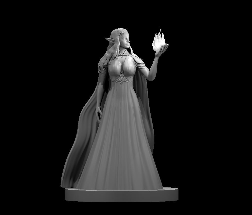 Elf Female Sorcerer 3 by MZ4250