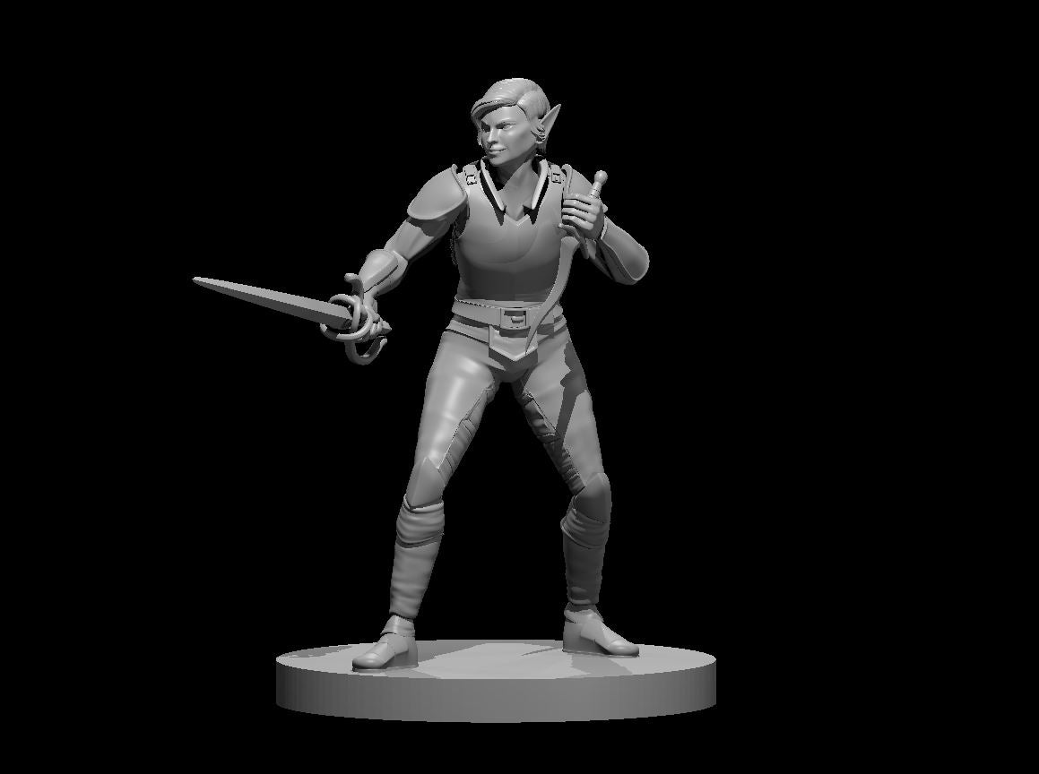 Elf Female Swashbuckler by MZ4250