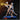 Elf female monk in a low combat stance gripping a long spear diagonally across her body, wearing a sleeveless tunic and fitted trousers, alert expression. Sculpt by DnD is a Woman.