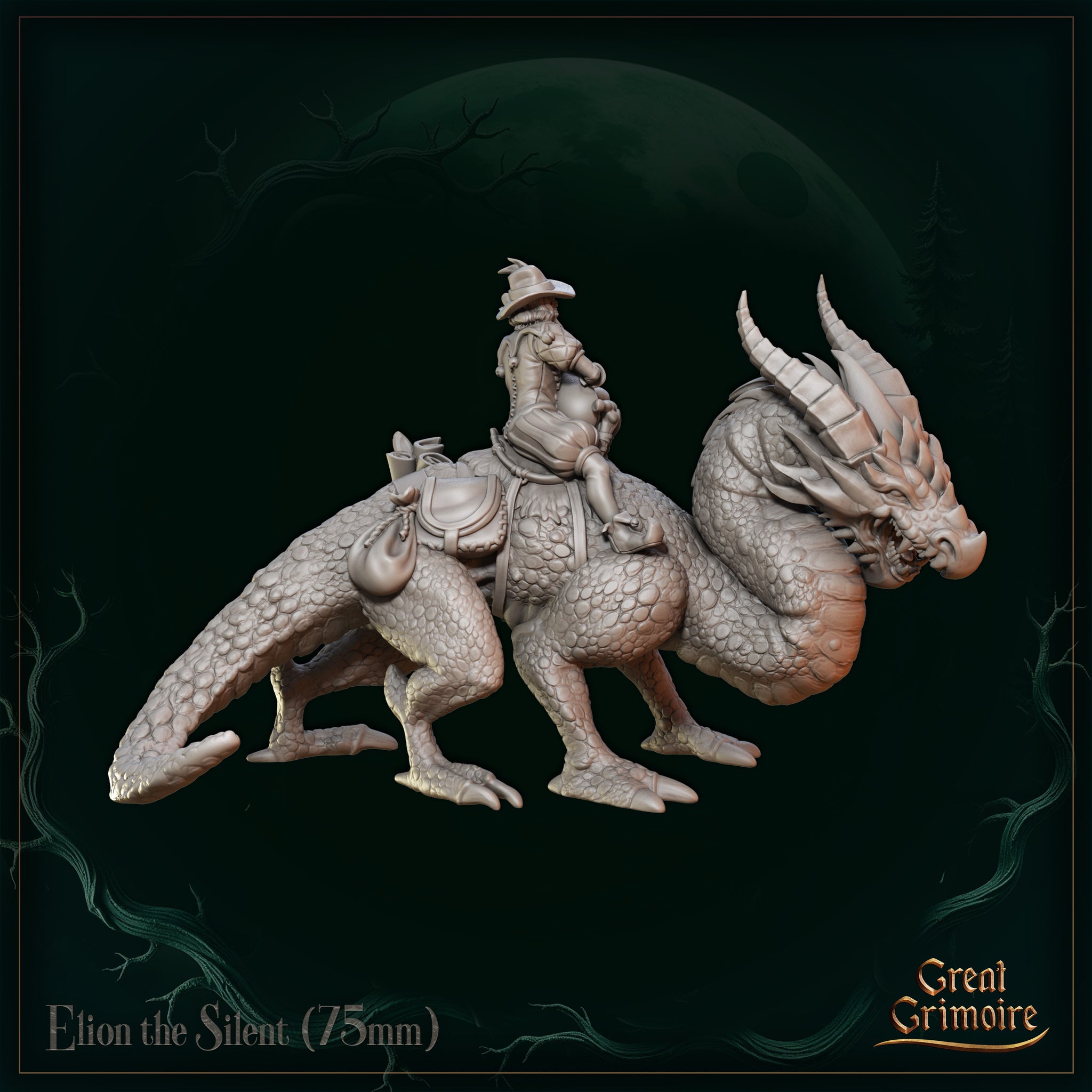 Elon the Silent by Great Grimoire