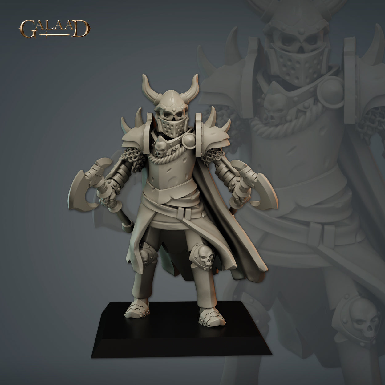 Elite Skeleton Warrior 01 by Galaad Miniatures