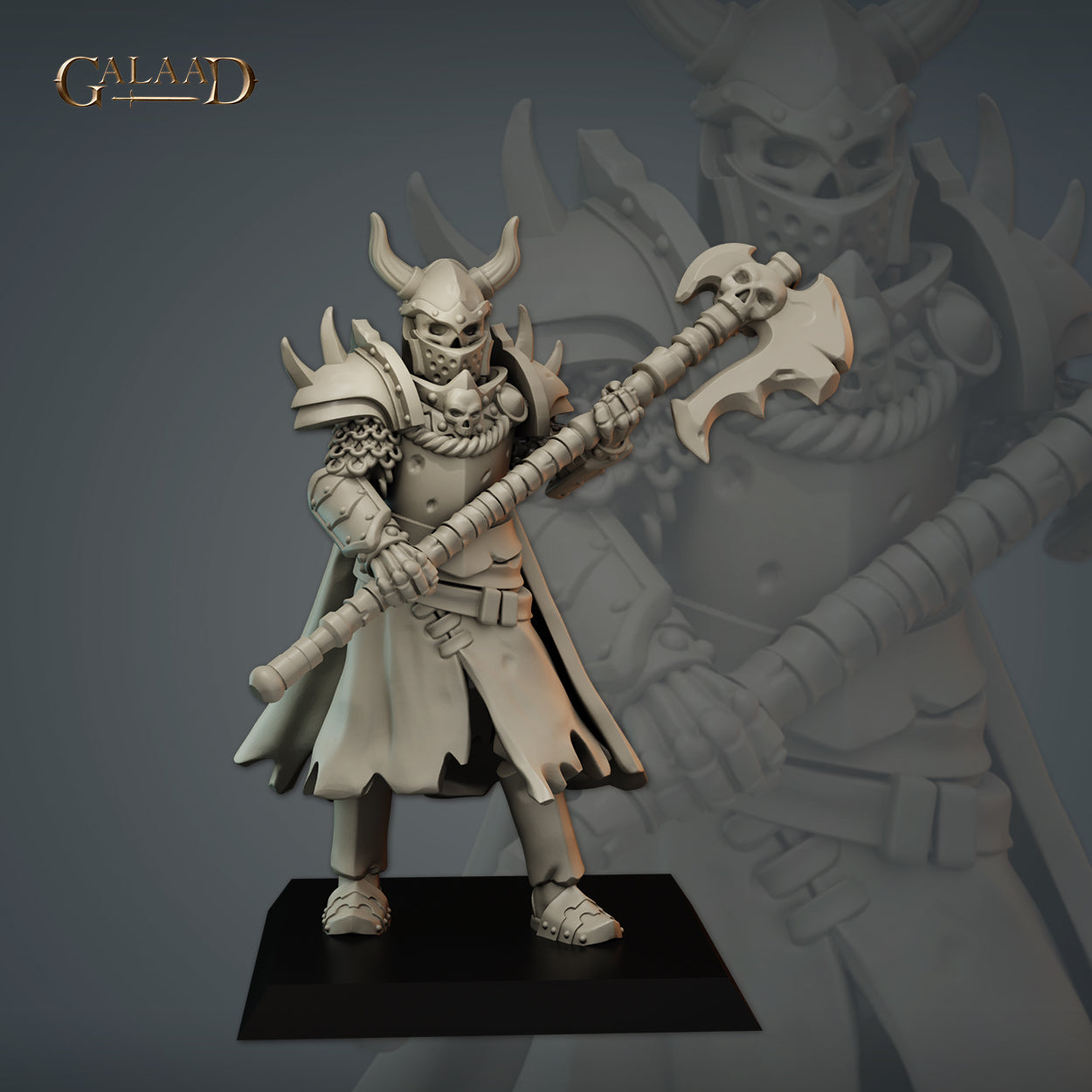 Elite Skeleton Warrior 03 by Galaad Miniatures