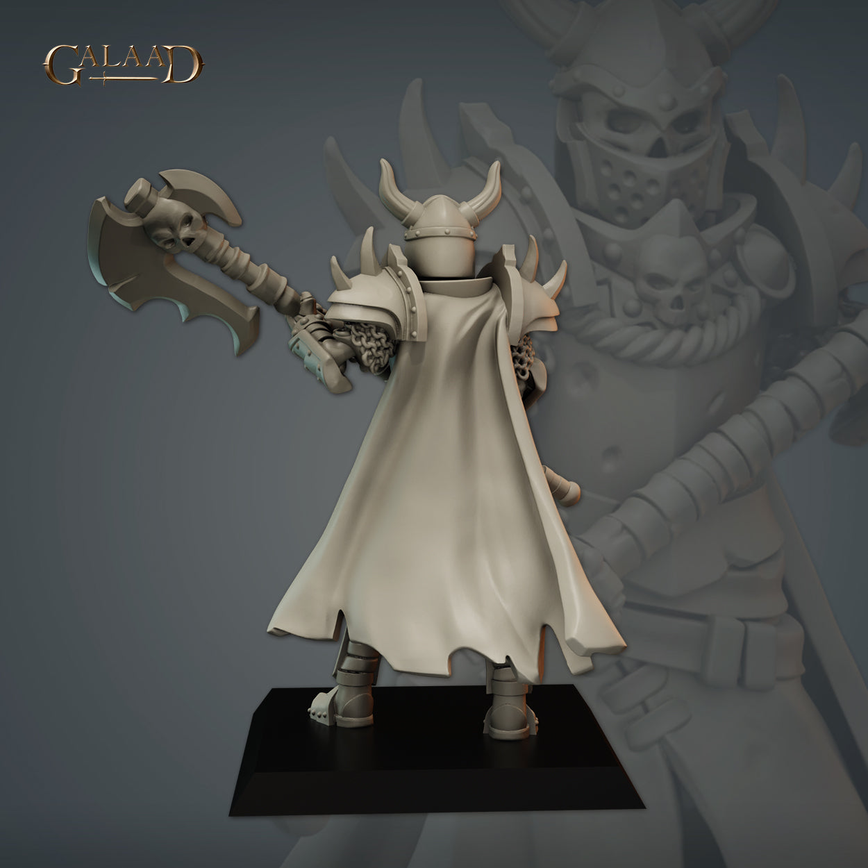 Elite Skeleton Warrior 03 by Galaad Miniatures