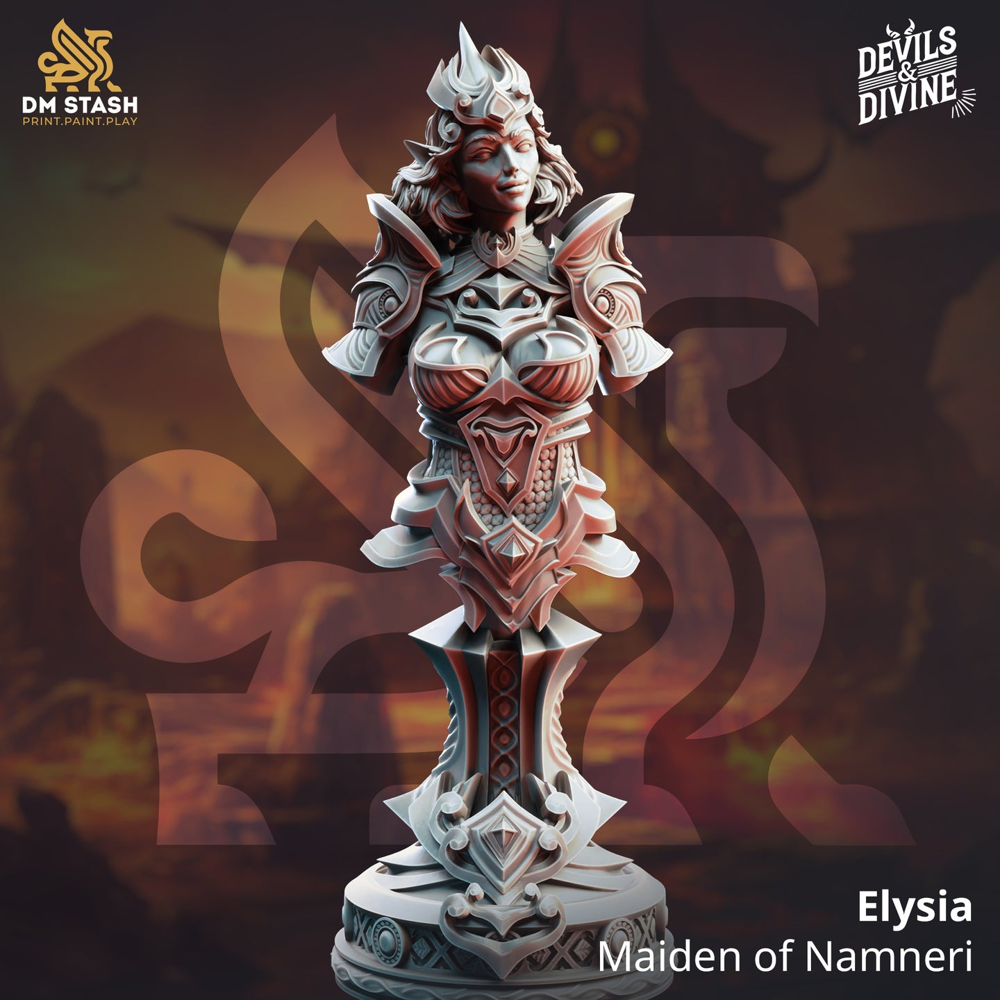 Maiden of Nanmeri (Elysia) Bust  by DM Stash