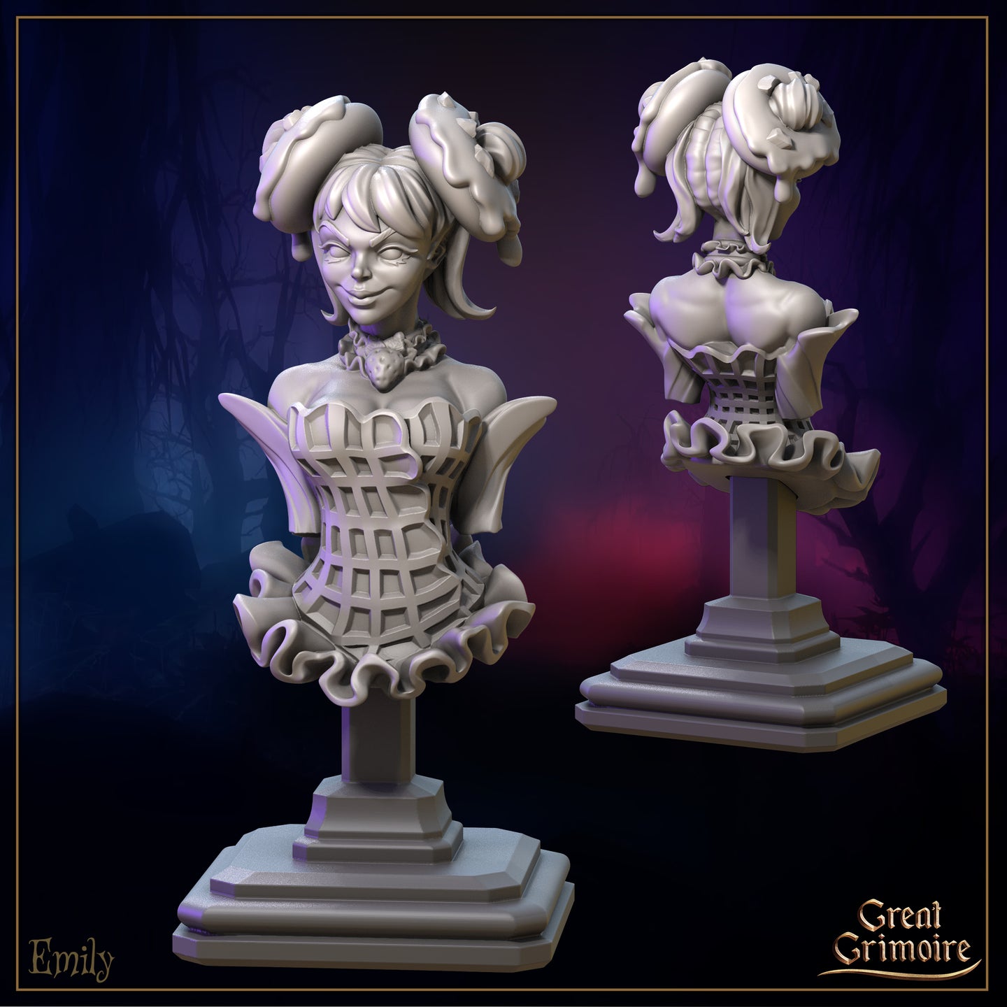 Emily Bust  by Great Grimoire