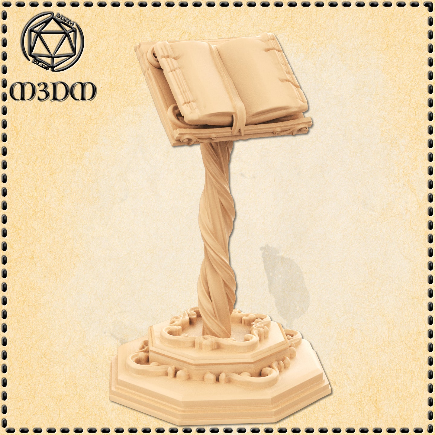 Enchanted Book Pedestal by Mia Kay M3DM