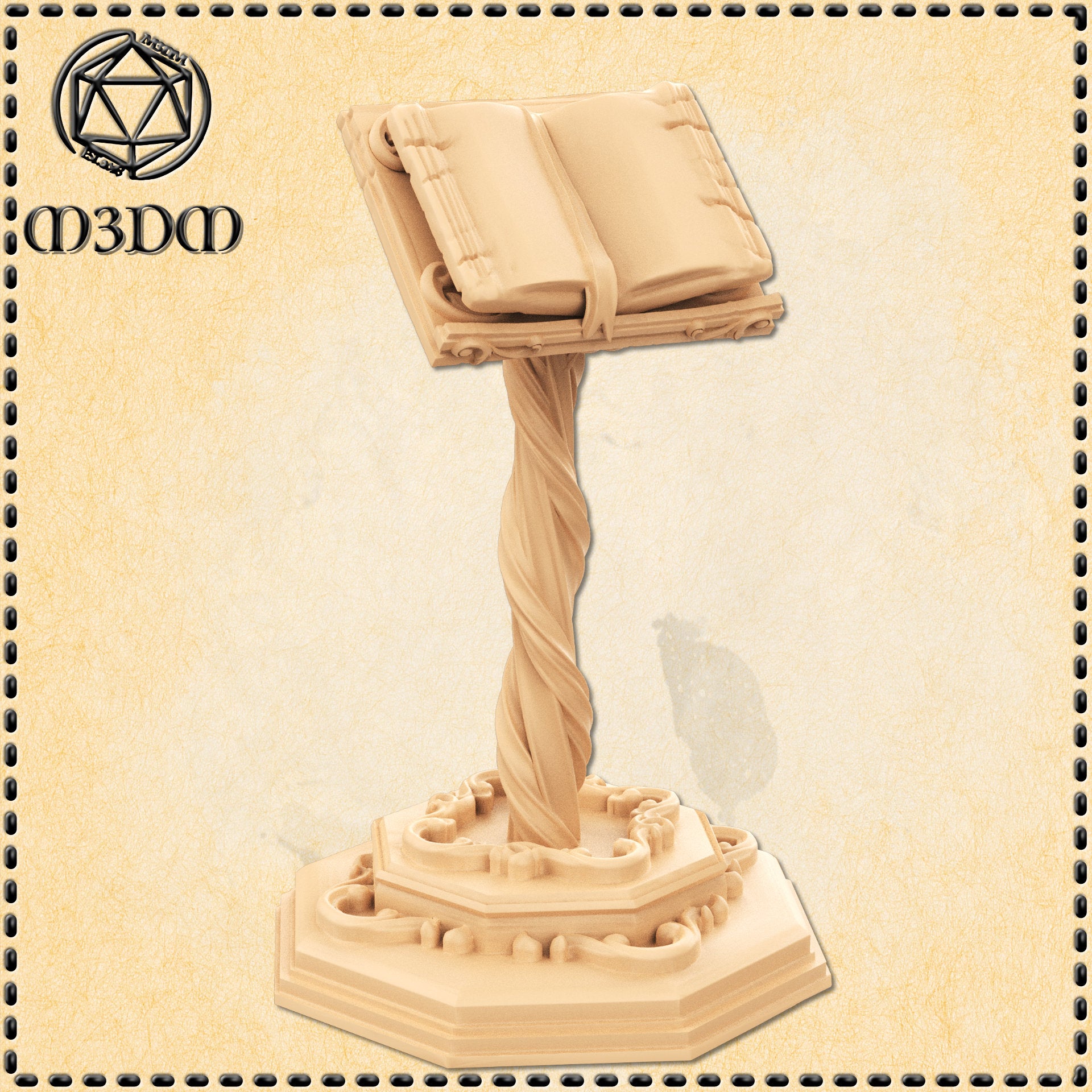 Enchanted Book Pedestal by Mia Kay M3DM