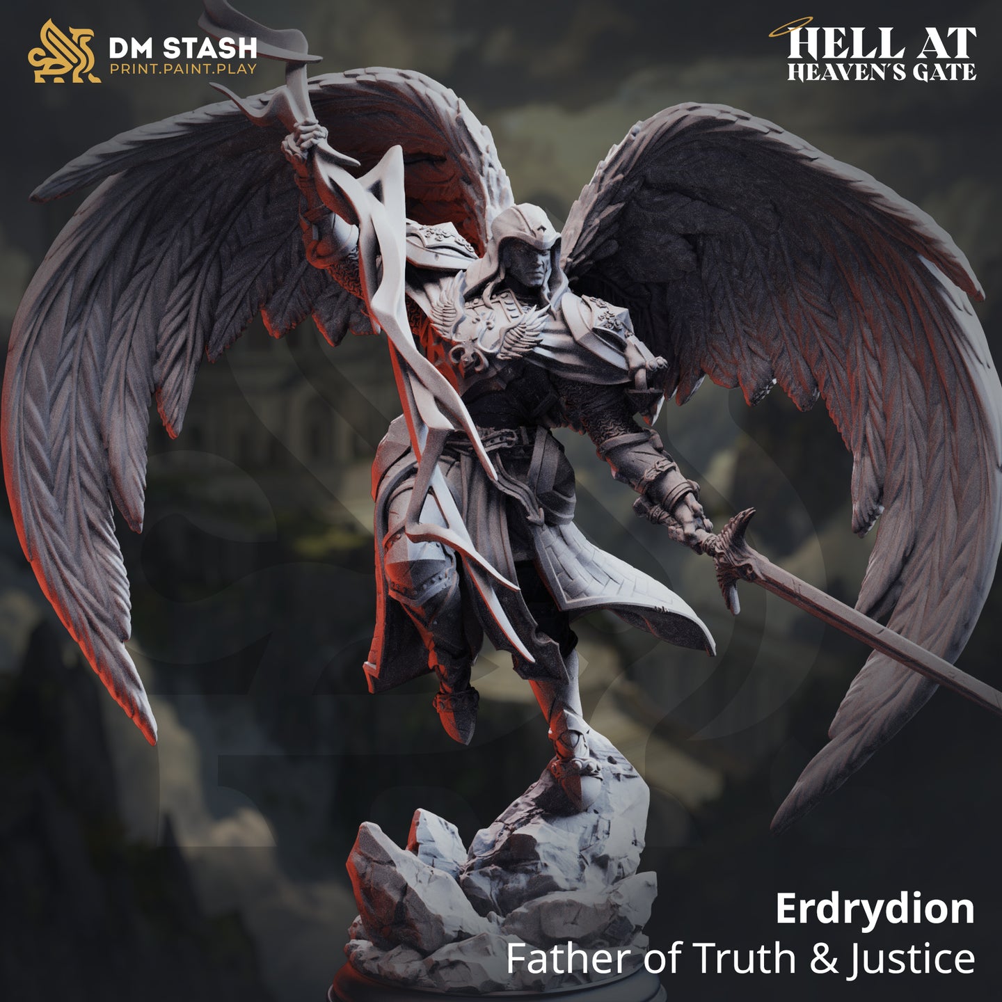 Angel Warrior (Erdrydion - Father of Truth & Justice) by DM Stash