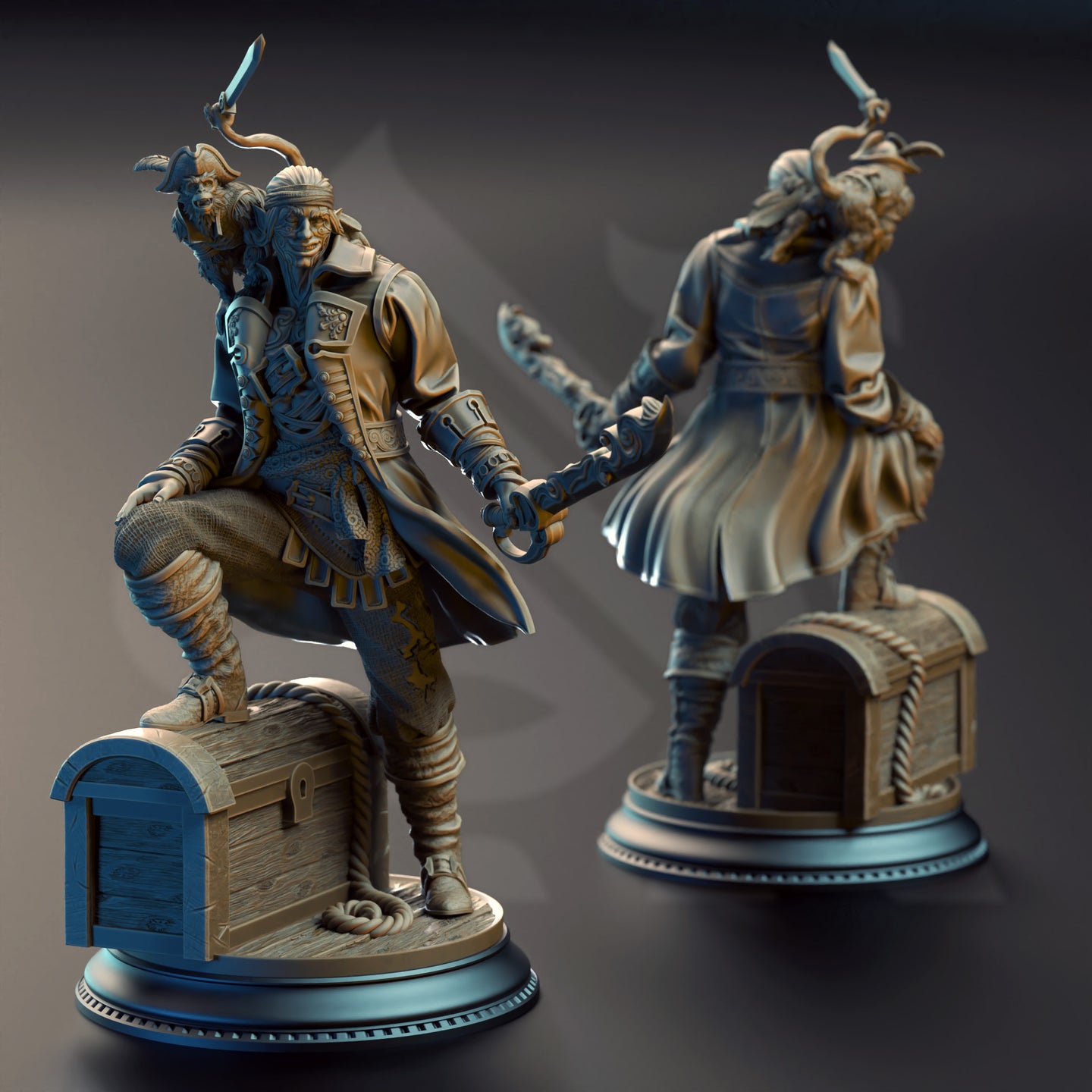 Water Elemental Scoundrel (Ervin Wave Dancer Barton) by DM Stash