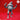 Front view of an unpainted grey resin digital render of the Ettercap 03 miniature by Yasashii Kyojin Studio — a four-armed, headless monster with a fanged chest maw, distended belly, and hooked claws, shown in a mid-lunge pose on a red background