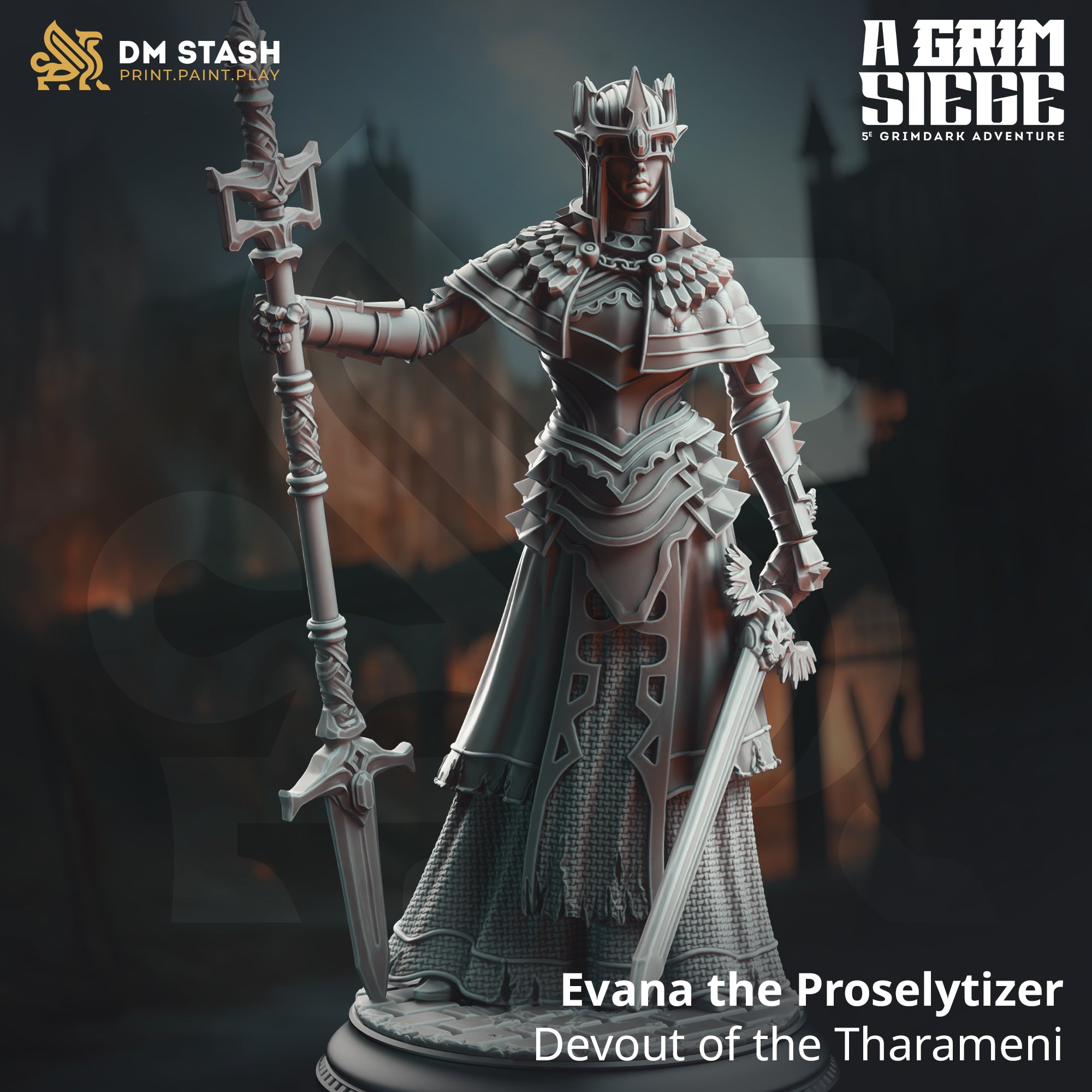 Devout of the Tharameni (Evana the Proselytizer) by DM Stash