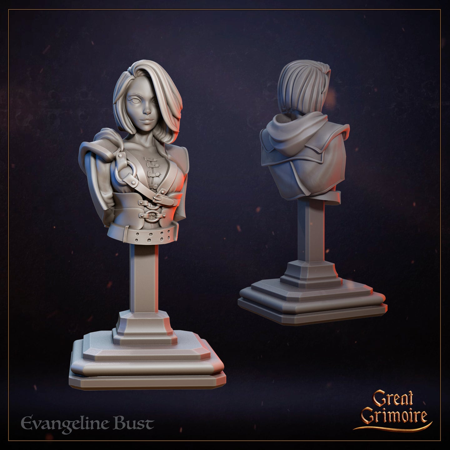Evangaline Bust  by Great Grimoire
