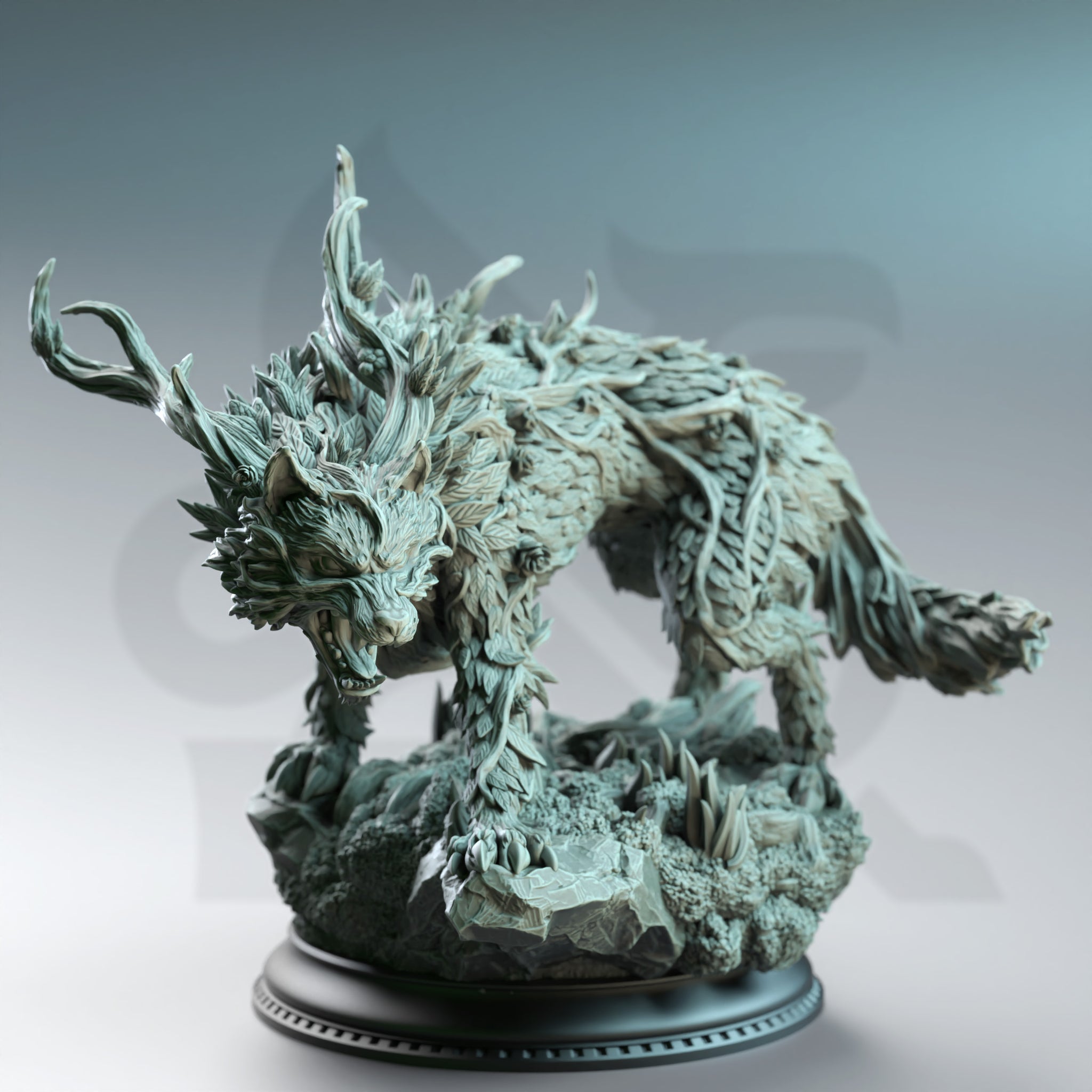 Fey Direwolf (Faenror the Fey Touched) by DM Stash