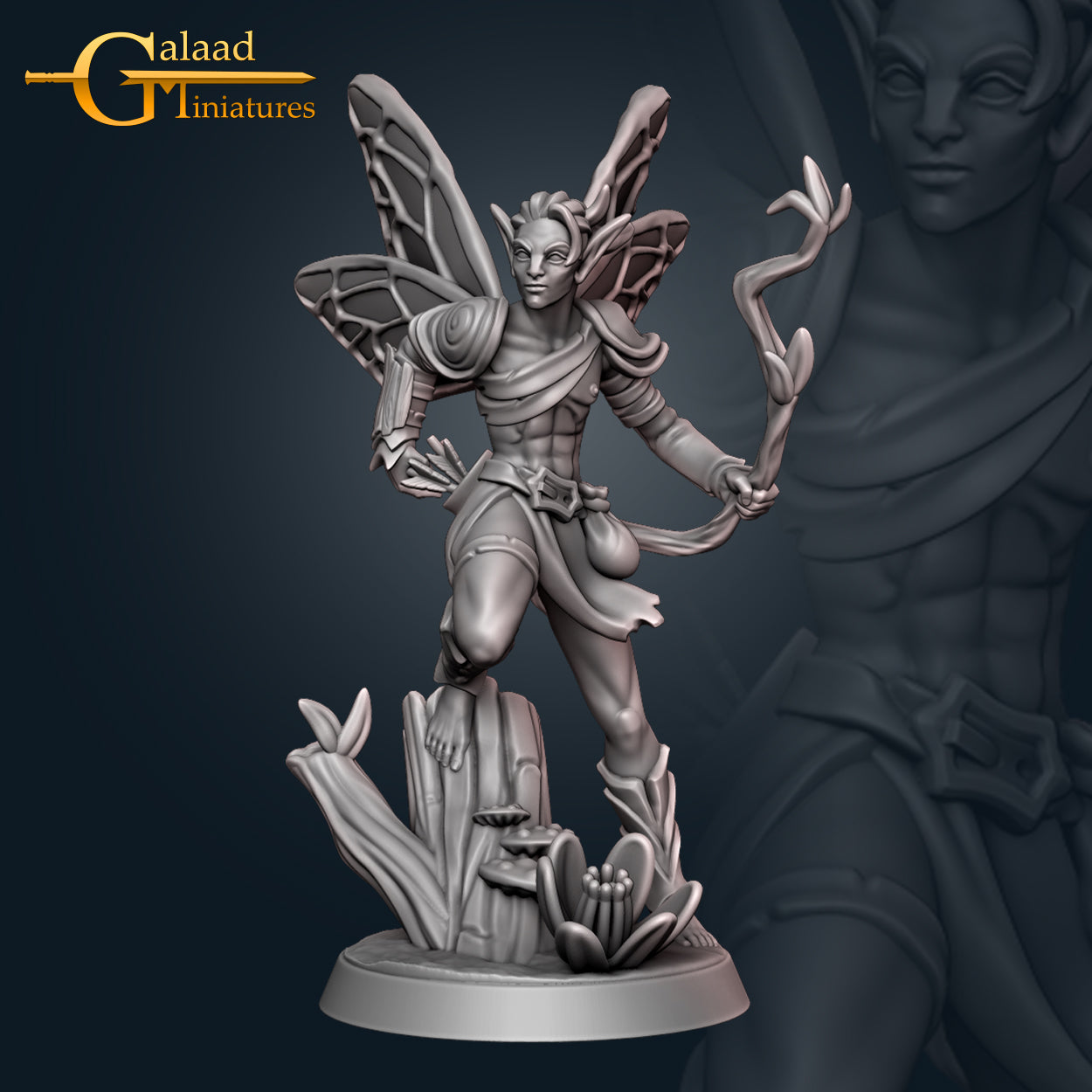 Elven Fairy 04 by Galaad Miniatures