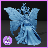 Fairy Queen in Throne by Ella's Arcanum Minis