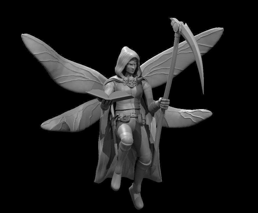 Fairy Female Necromancer Wizard by MZ4250