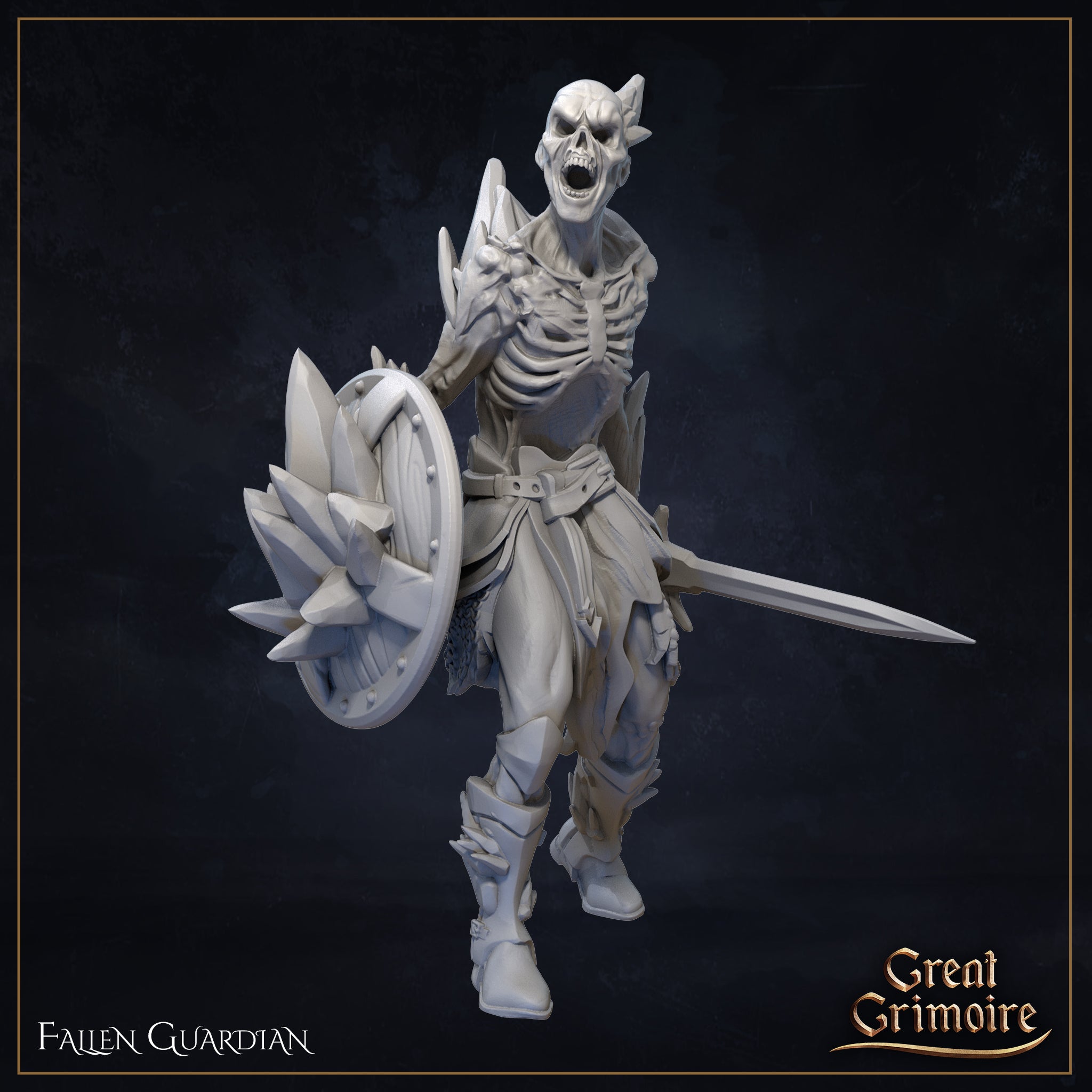 Frozen Knight 01 by Great Grimoire
