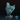 Unpainted teal resin bust of the Faceless King — a broad-shouldered armoured monarch with ornate scrollwork plate, a torn cloth banner rising behind him bearing battlements at its crown, and a jagged fractured shard sweeping across the right side of the composition. The figure has no facial features. Mounted on a sculpted stone plinth base. Witchsong Miniatures logo visible in the lower right corner.
