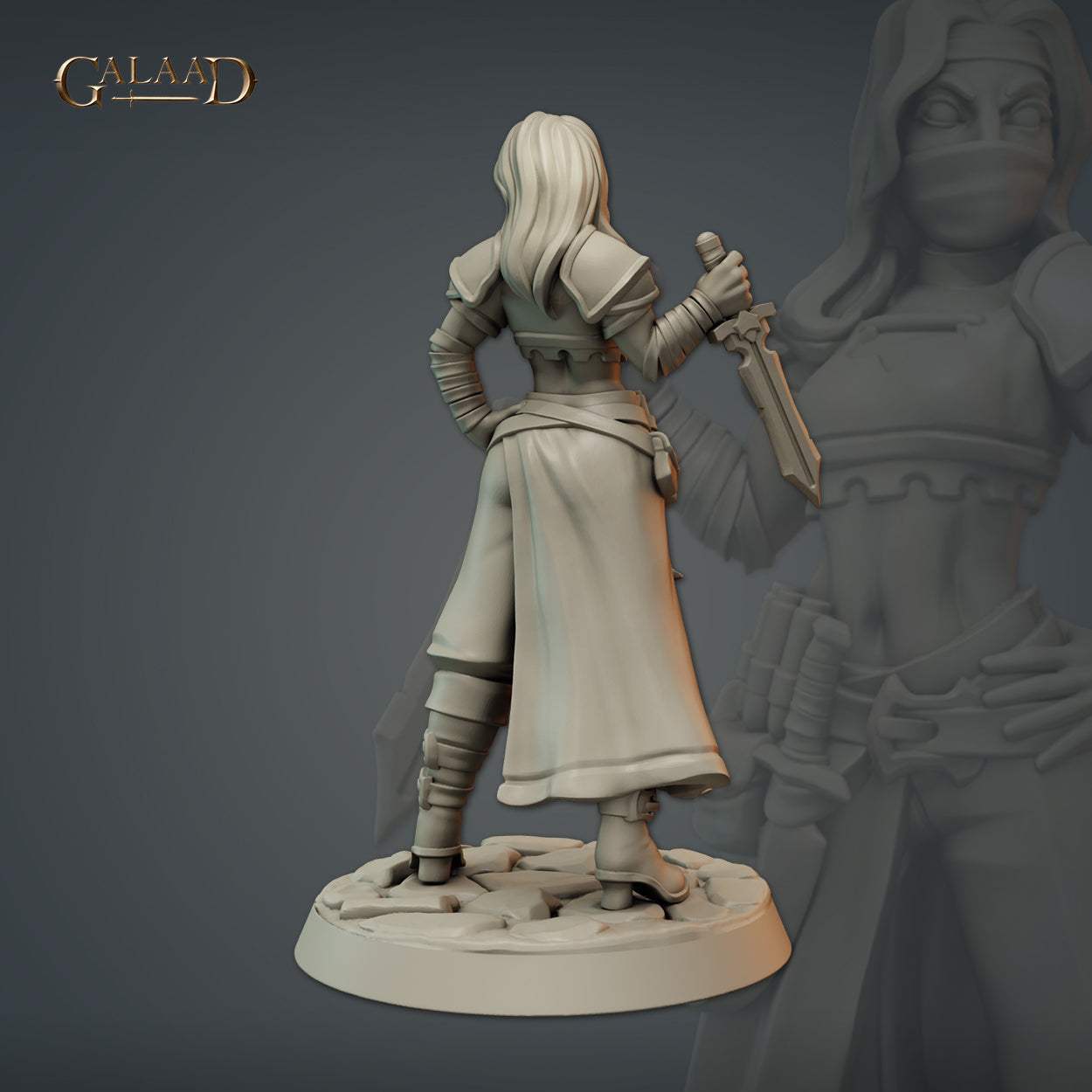Female Thief 03 by Galaad Miniatures