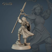 Vanguard Female 01 by Galaad Miniatures
