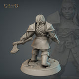 Female Dwarf 01 by Galaad Miniatures