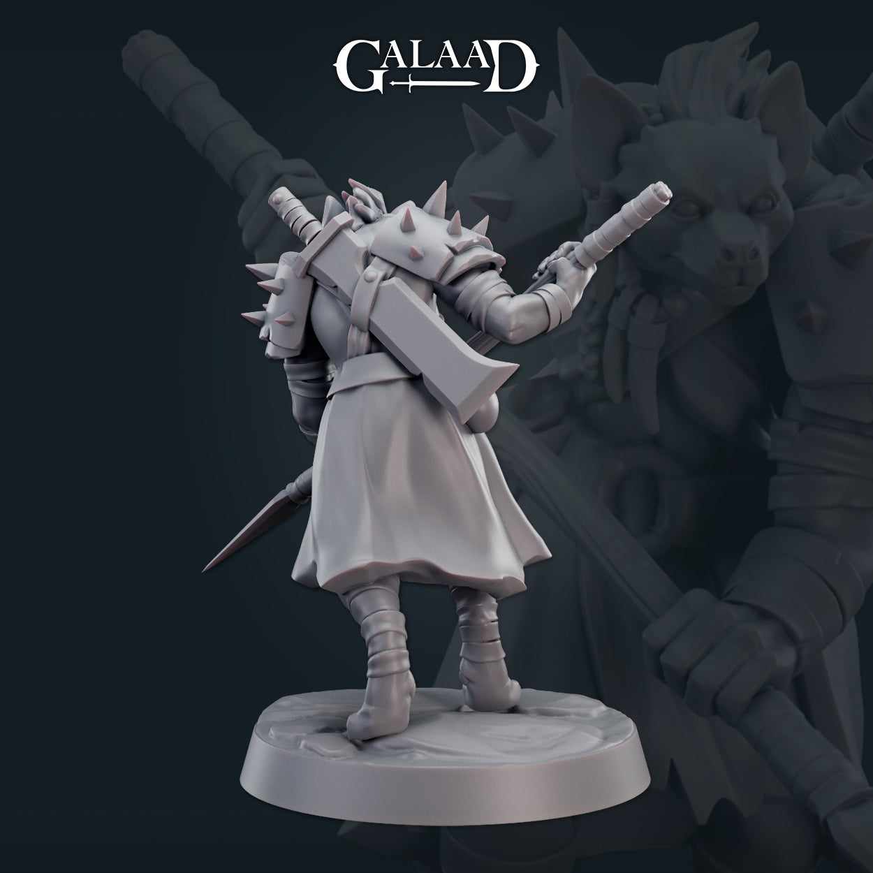 Female Gnoll Bundle by Galaad Miniatures