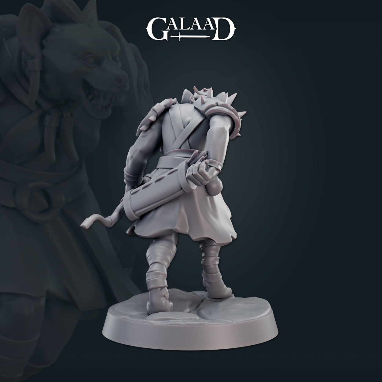 Female Gnoll 02 by Galaad Miniatures