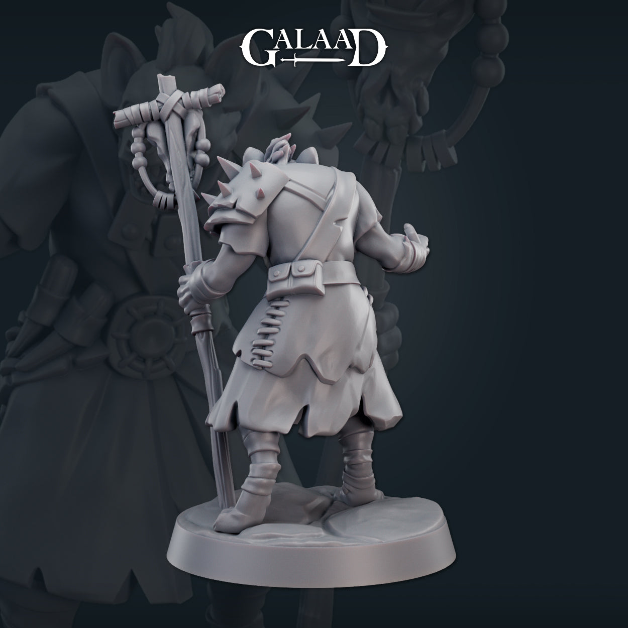 Female Gnoll 03 by Galaad Miniatures