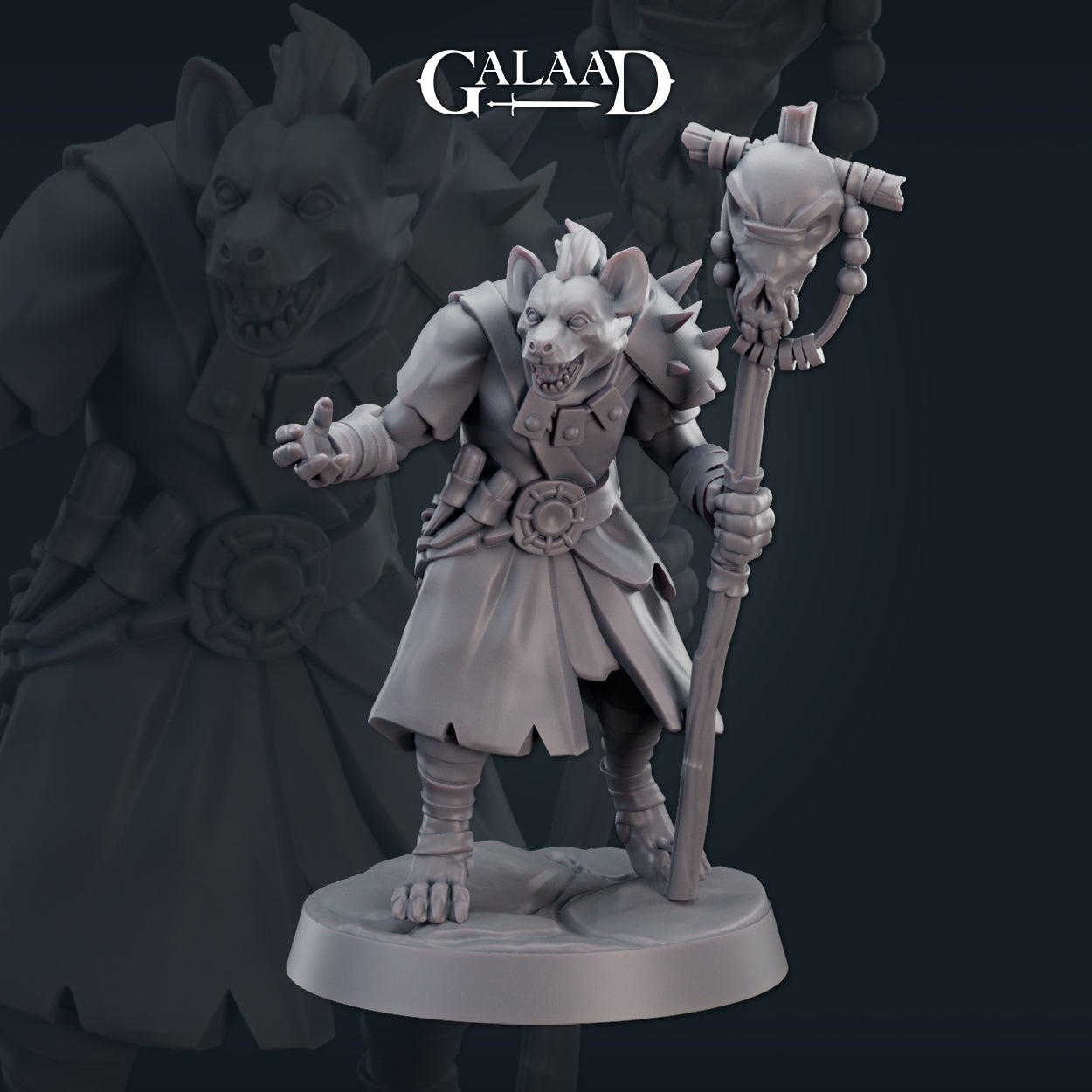 Female Gnoll 03 by Galaad Miniatures