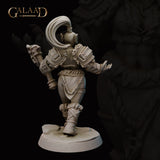 Female Orc Warrior 01 by Galaad Miniatures