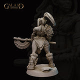 Female Orc Warrior 02 by Galaad Miniatures