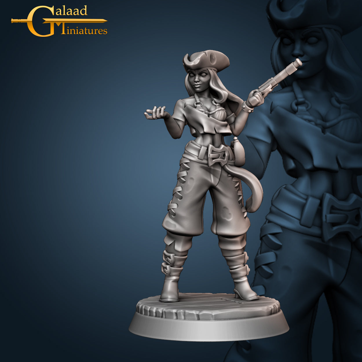 Female Pirate by Galaad Miniatures