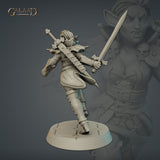 Female Vampire 03 by Galaad Miniatures