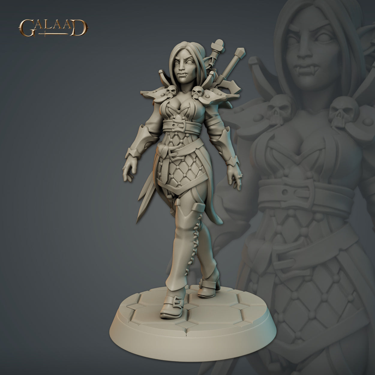 Female Vampire 04 by Galaad Miniatures
