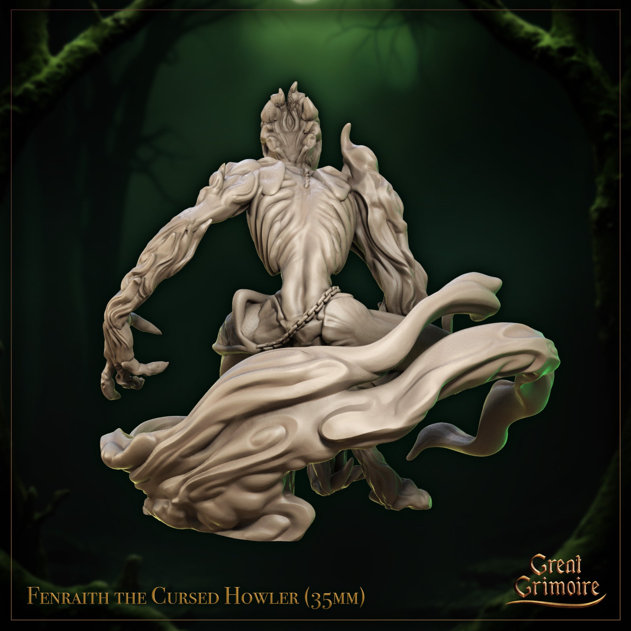 Fenraith the Cursed Howler by Great Grimoire