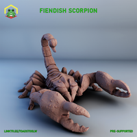 Fiendish Scorpion by The Toadstool Weaver