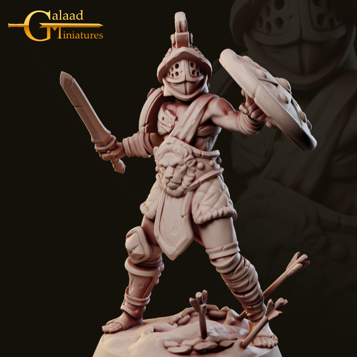 Arena Fighter Gladiator Bundle by Galaad Miniatures