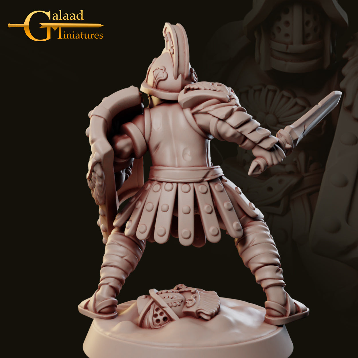 Arena Fighter Gladiator 02 by Galaad Miniatures