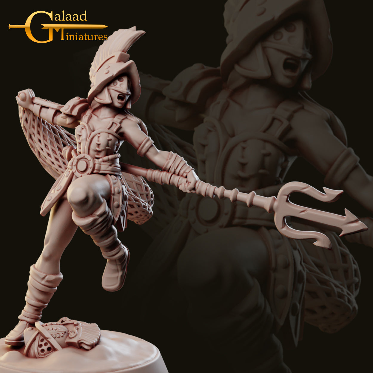 Arena Fighter Gladiator 03 by Galaad Miniatures
