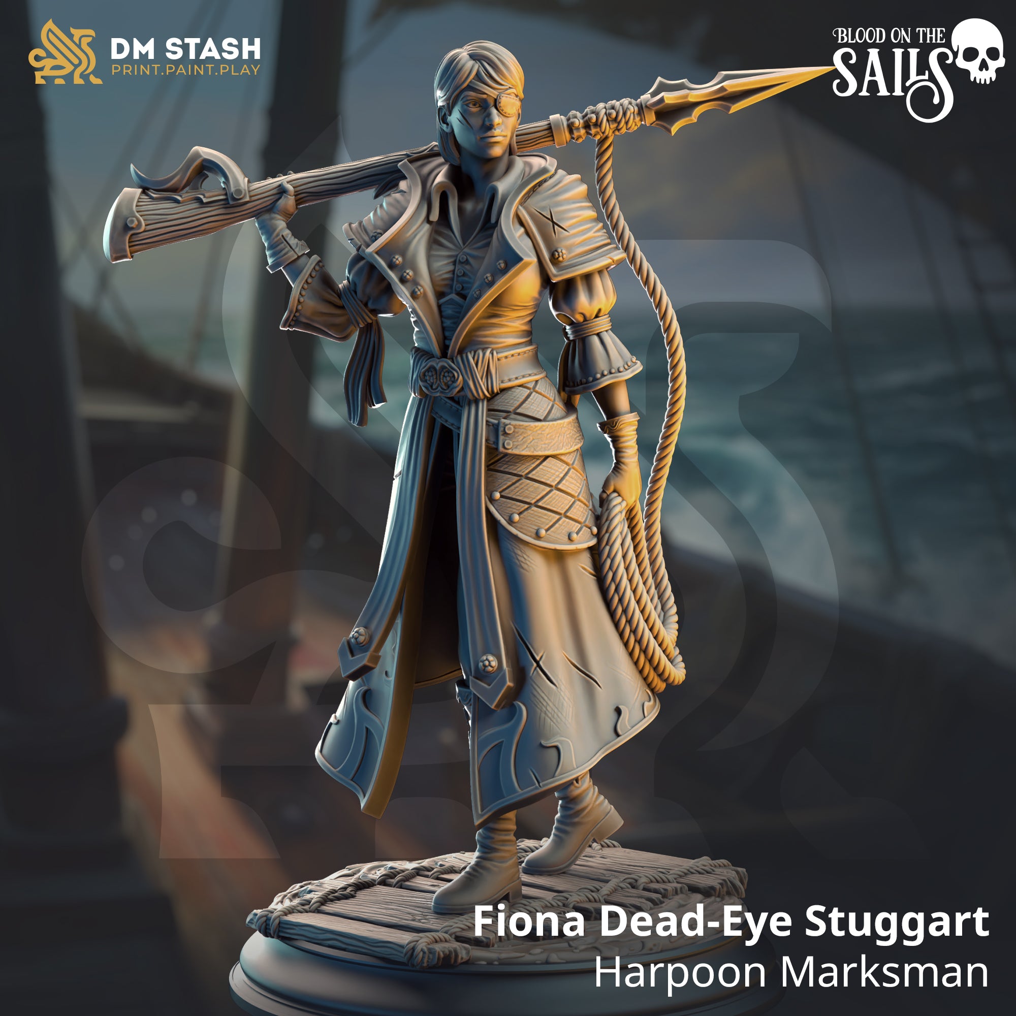 Harpoon Marksman (Fiona Dead-Eye Stuggart) by DM Stash