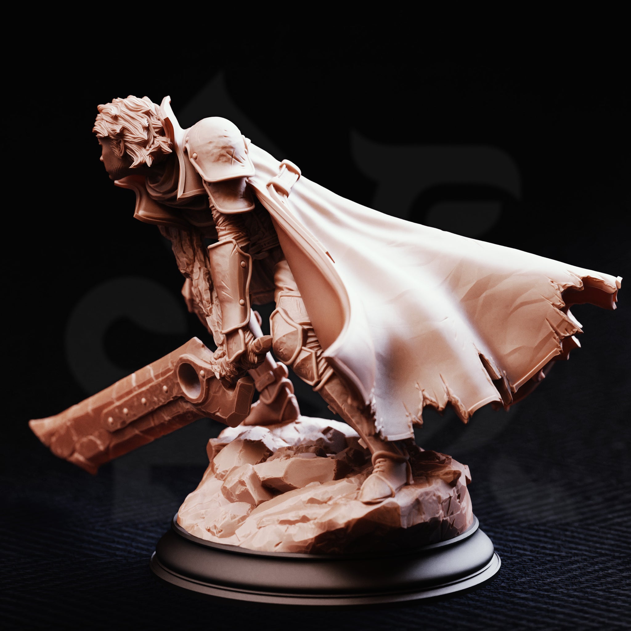 Fire Elementalist Warrior (Firenzia Fireblood) by DM Stash