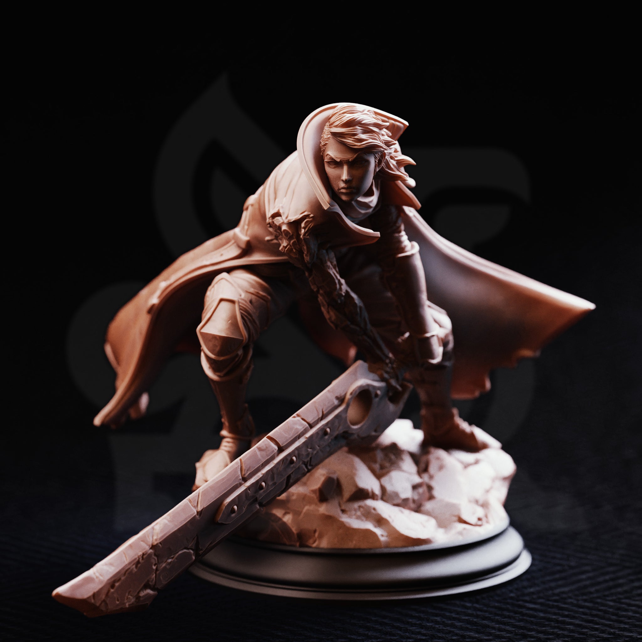 Fire Elementalist Warrior (Firenzia Fireblood) by DM Stash