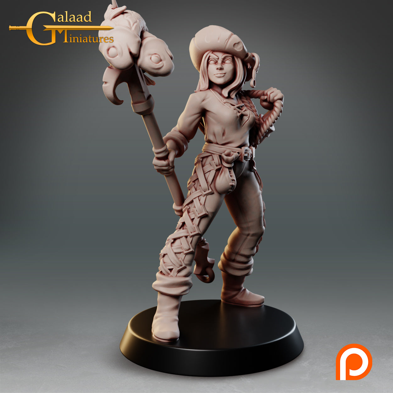 Fisherwoman 01 by Galaad Miniatures