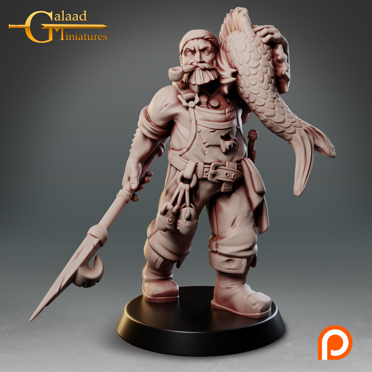 Fisherman 01 by Galaad Miniatures