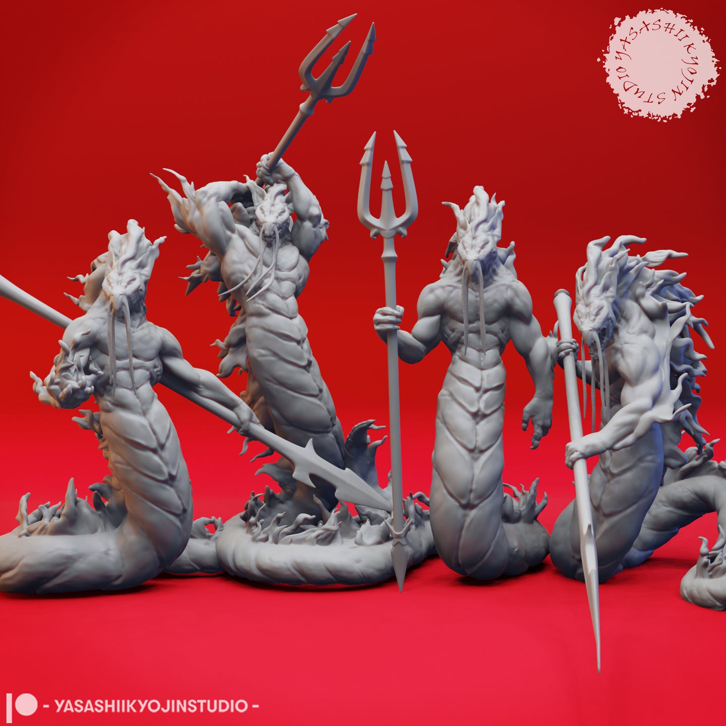 Flame Salamander Bundle by Yasashii Kyojin Studios