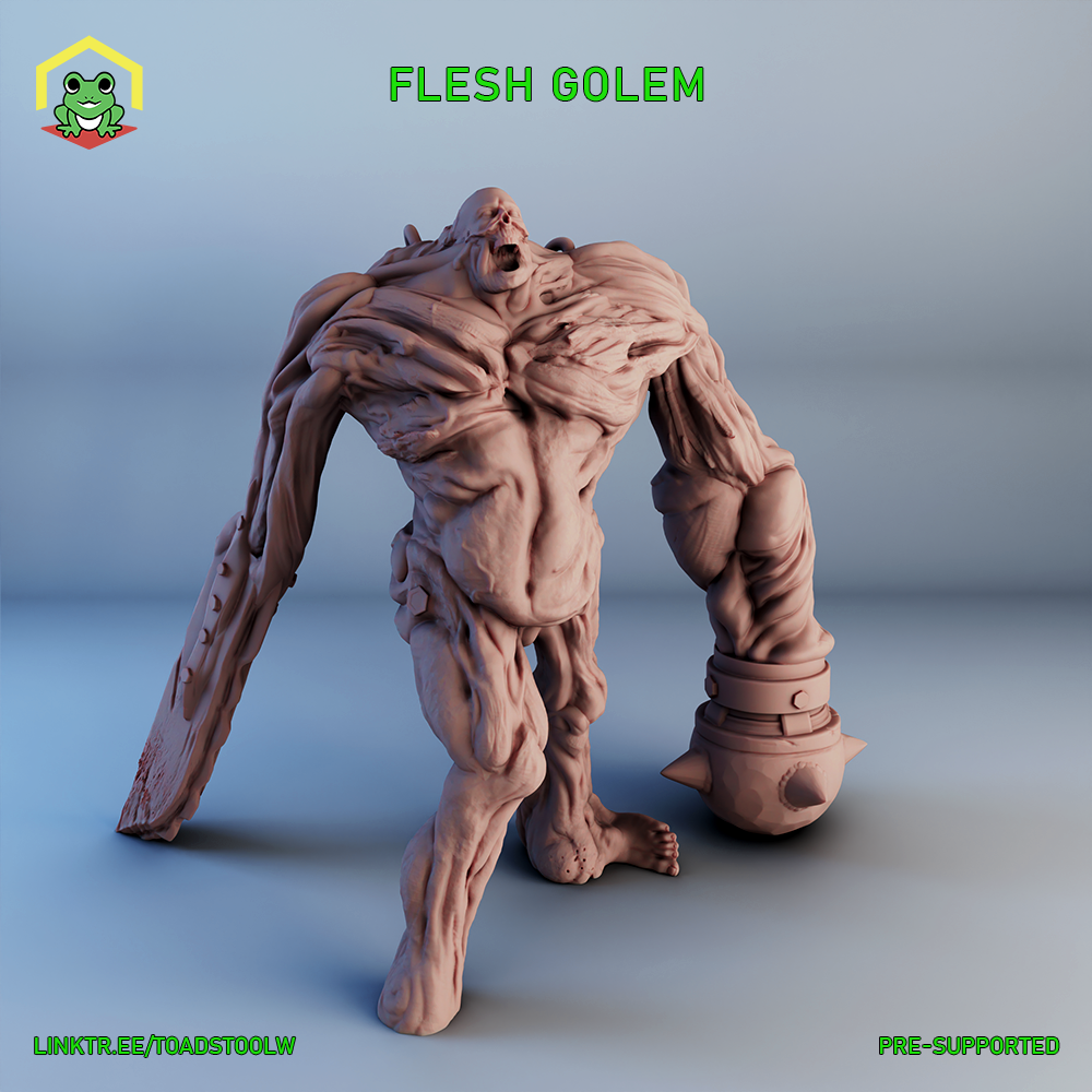 Flesh Golem by The Toadstool Weaver