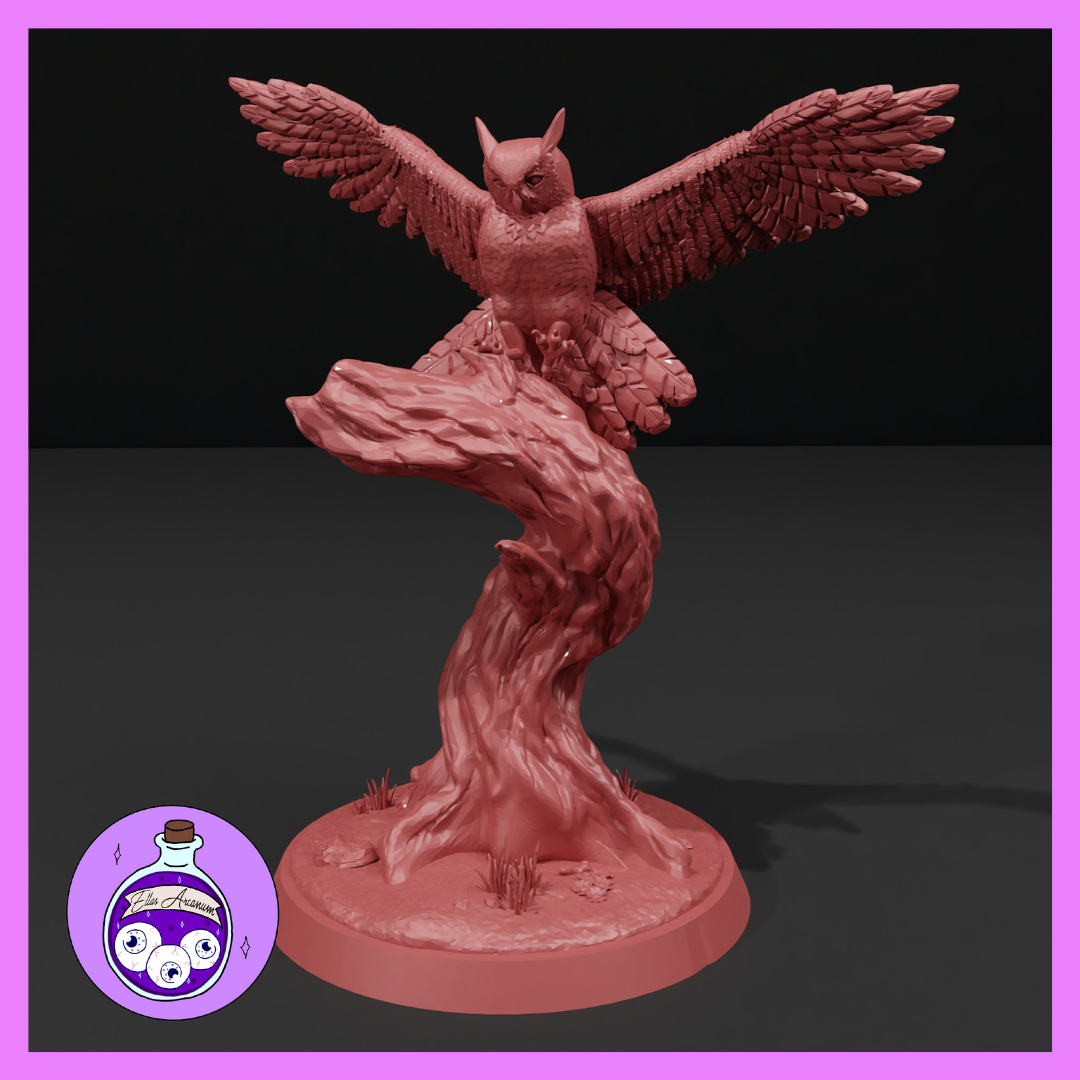 Flying Owl by Ella's Arcanum Minis