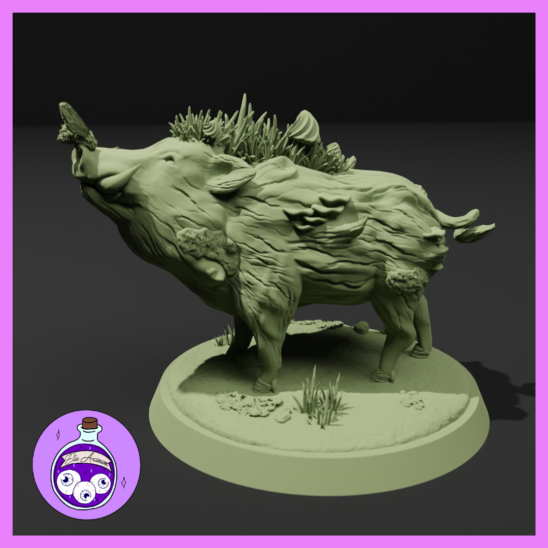 Forest Spirit Boar by Ella's Arcanum Minis