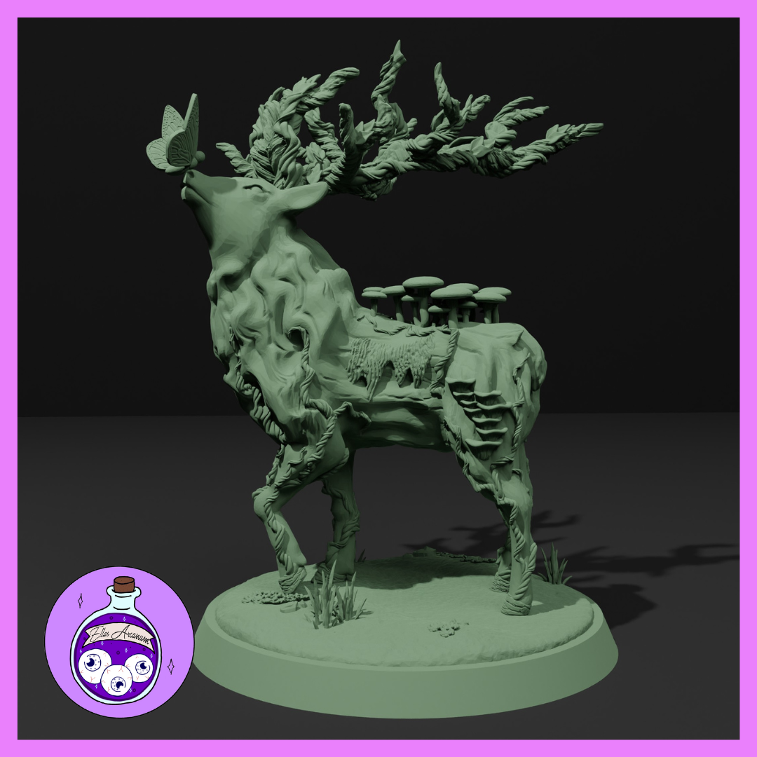Forest Spirit Stag 2 by Ella's Arcanum Minis