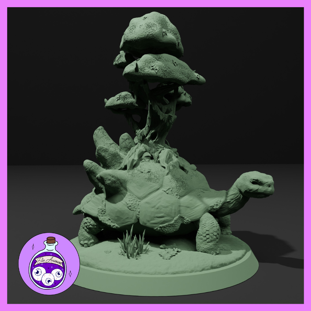 Forest Spirit Tortoise by Ella's Arcanum Minis